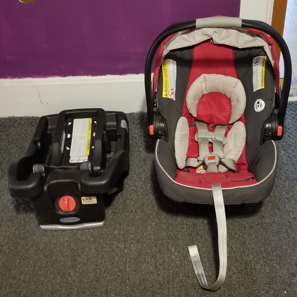 Graco snugride click connect 35 & jogger stroller